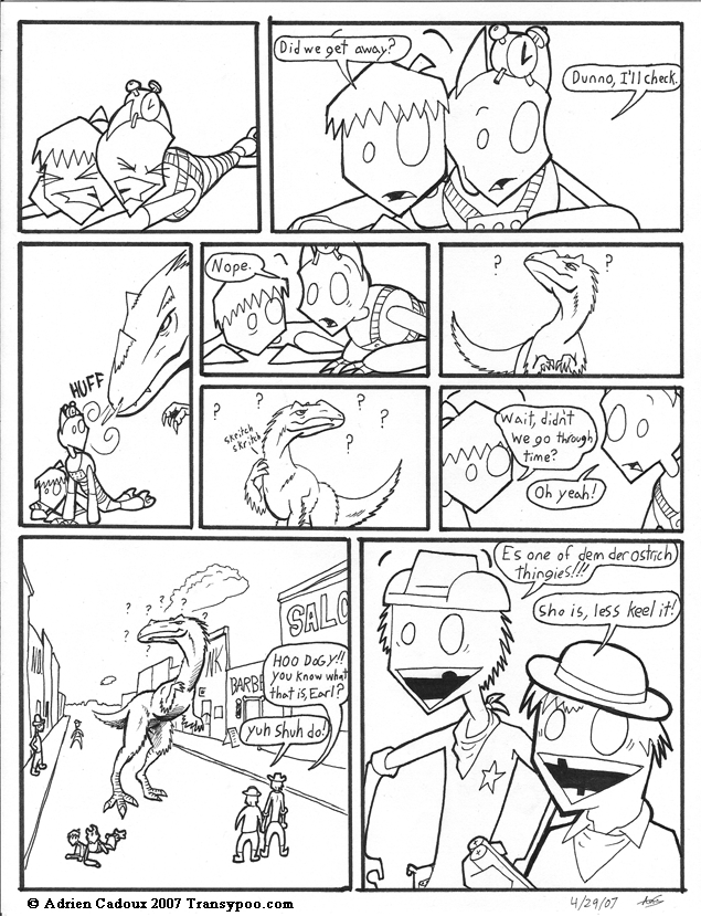 Dinosaurs and Cowboys