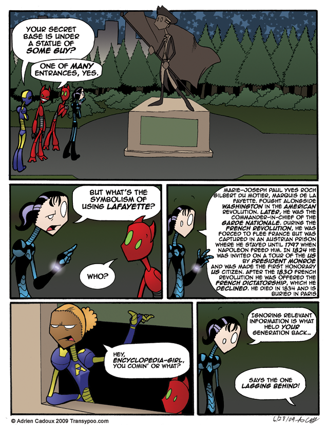 Lafayette was Some Guy…